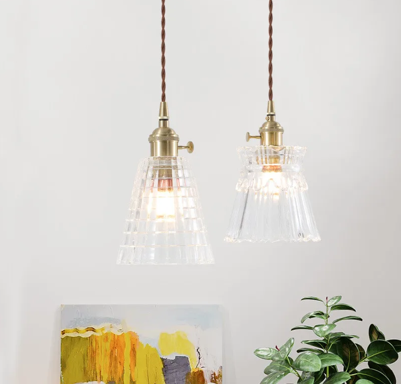 AeroNord LumiSphere Pendant Lamp – Nordic Japan Style Glass Pendant