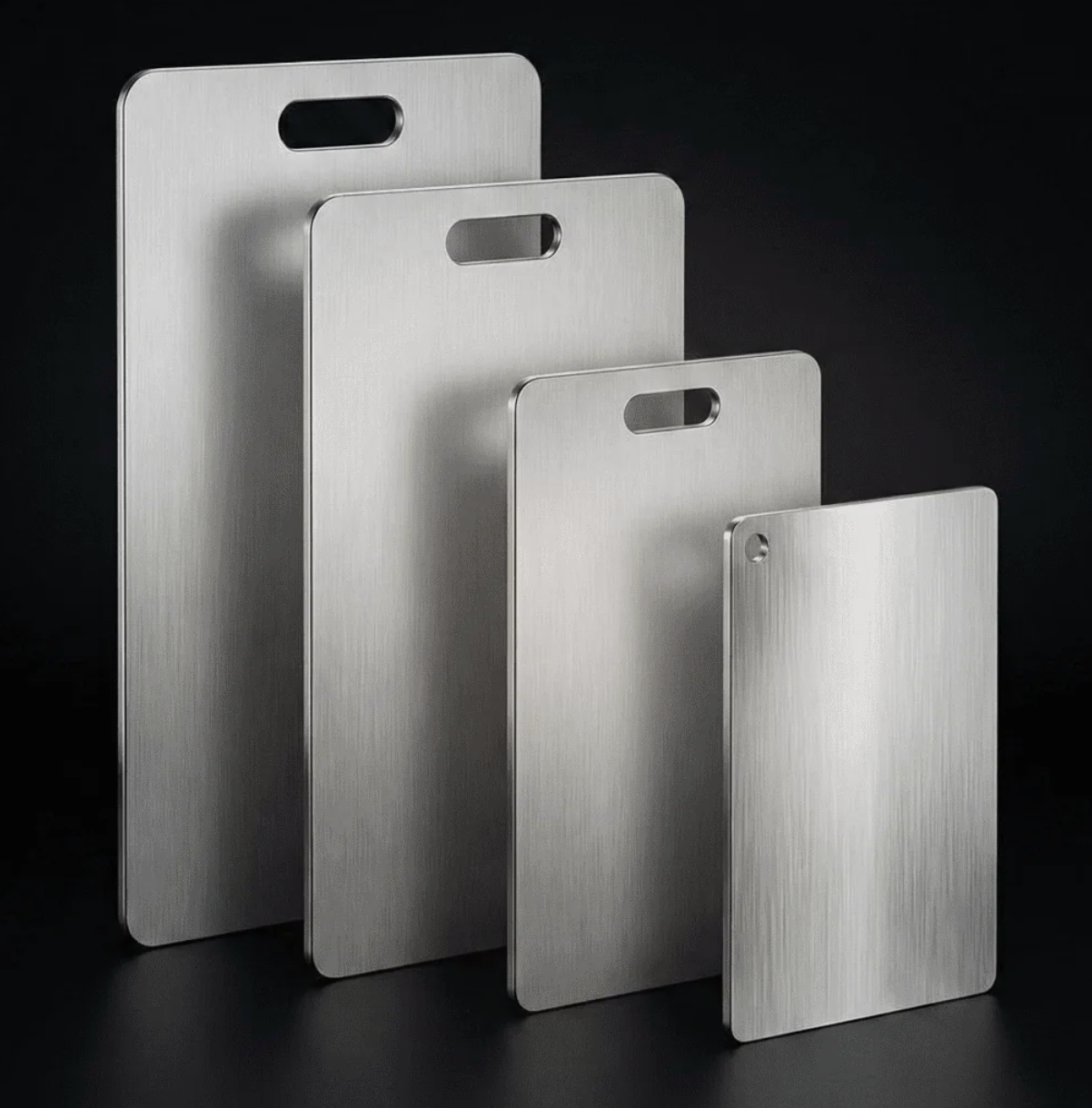 Ultra Thin Stainless Steel Cutting Boards - PFAS Free