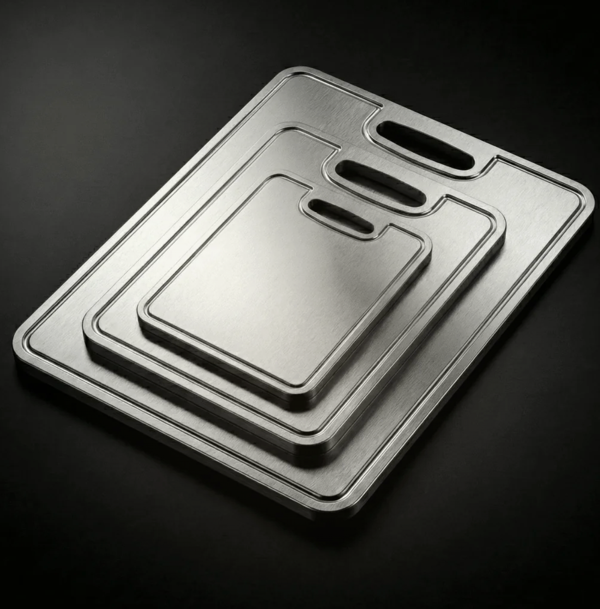 Pure Titanium Cutting Board - PFAS Free