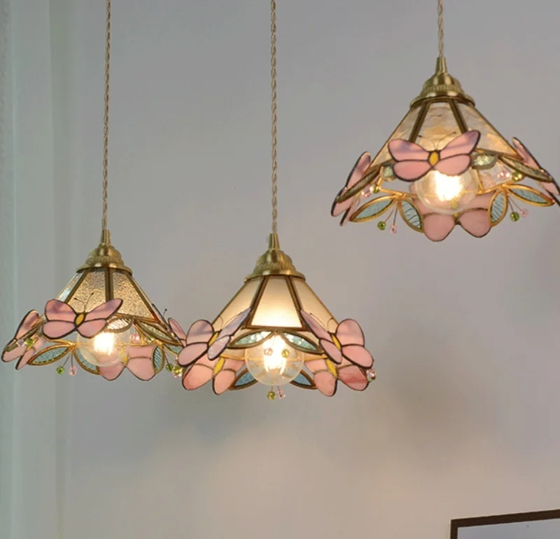 AuroraGlass Nordic LED Hanging Lamp