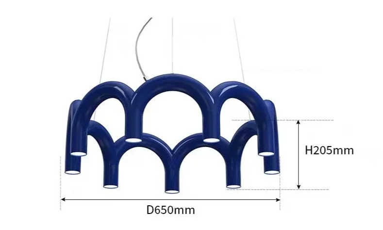 LumaArc U-Shape Design Ceiling Lamp