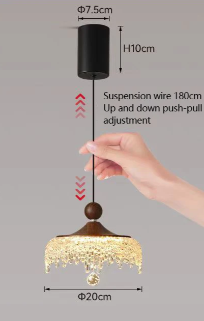 WalnoDrop Water Drop Pendant Lamp