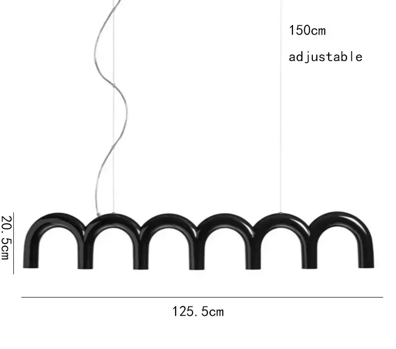 LumaArc U-Shape Design Ceiling Lamp