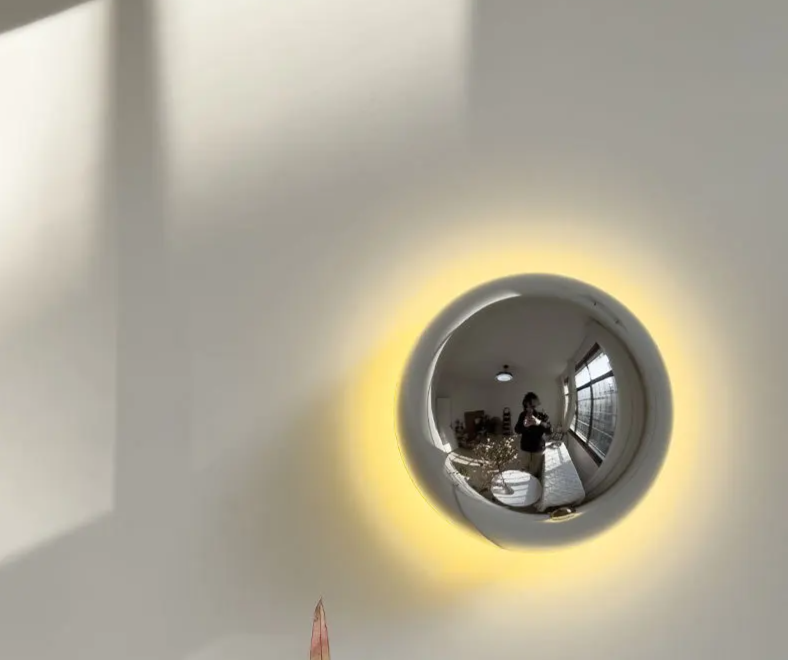 ChromeMush Bauhaus Designer Wall Lamp