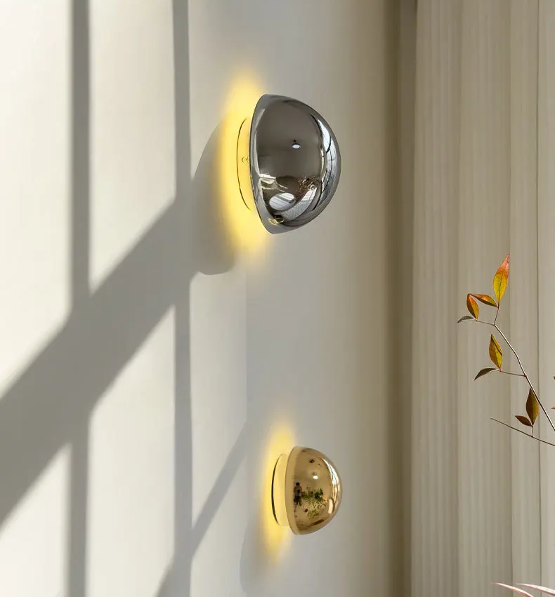 ChromeMush Bauhaus Designer Wall Lamp