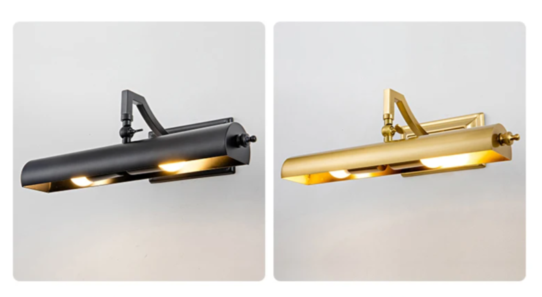 ReflektiLux Retro LED Mirror Wall Lamp