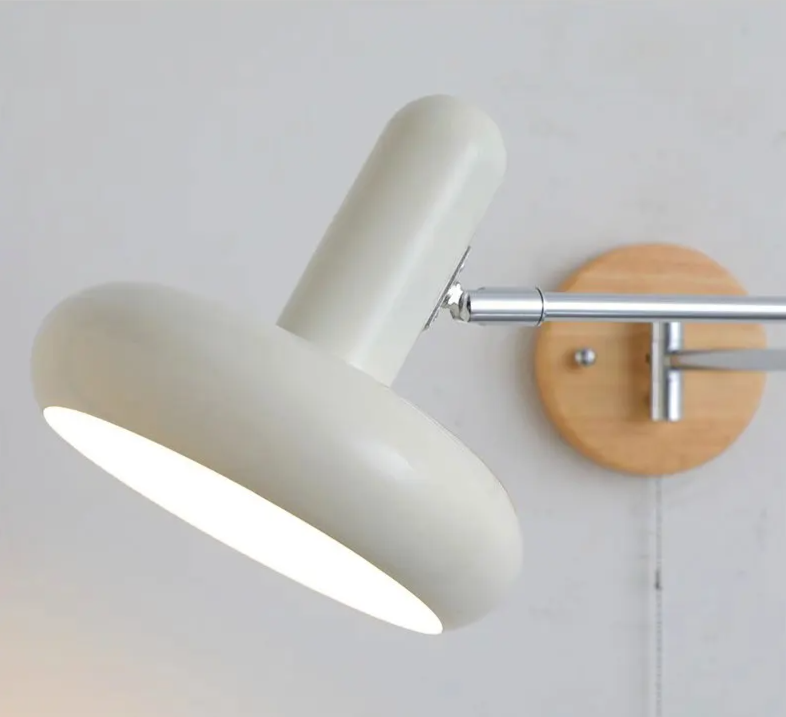 WindRocker FlexArm Wall Lamp – Vintage Telescopic Reading Lamp
