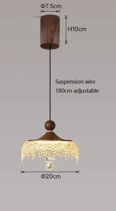WalnoDrop Water Drop Pendant Lamp