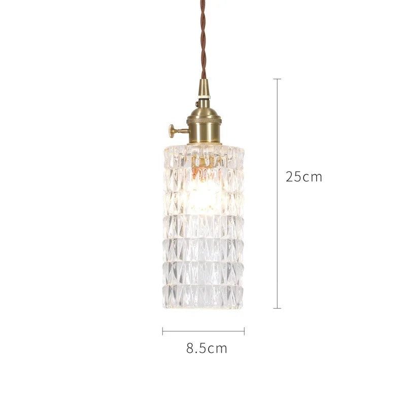 AeroNord LumiSphere Pendant Lamp – Nordic Japan Style Glass Pendant