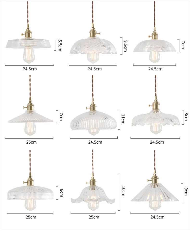 AeroNord LumiSphere Pendant Lamp – Nordic Japan Style Glass Pendant