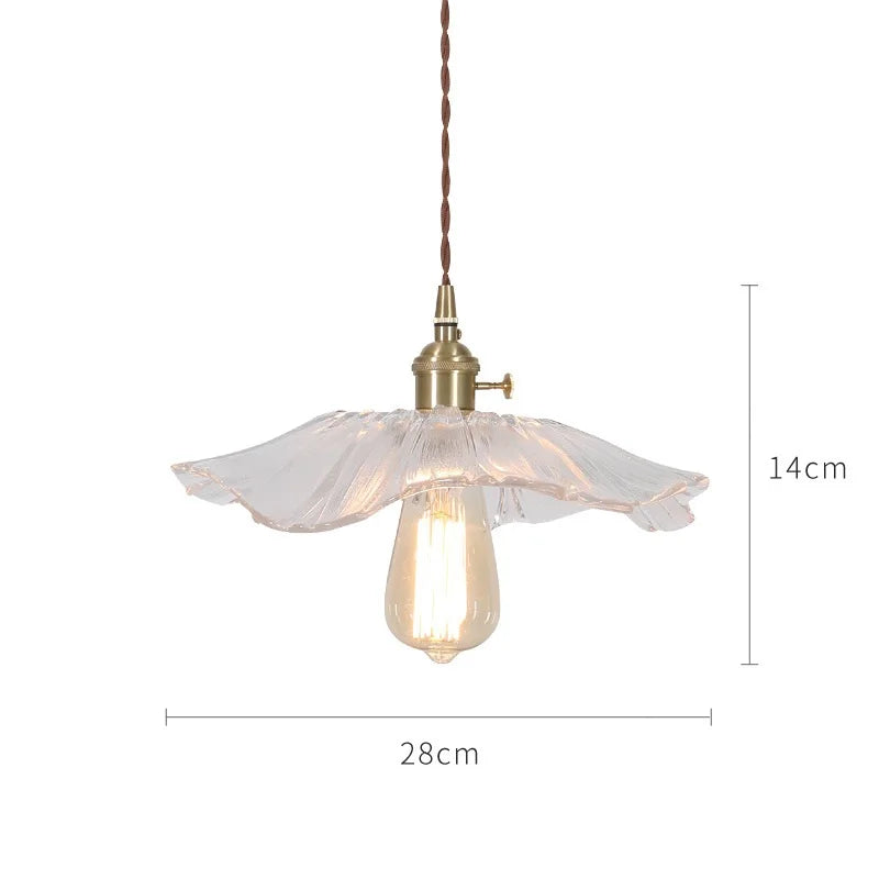 AeroNord LumiSphere Pendant Lamp – Nordic Japan Style Glass Pendant