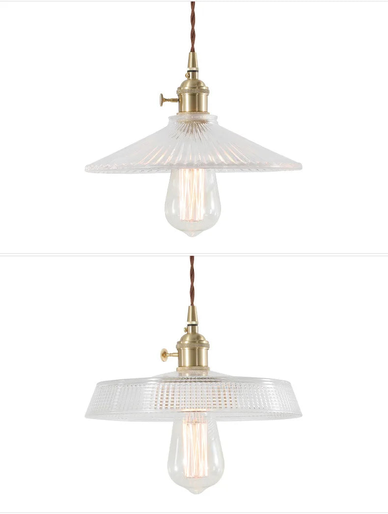 AeroNord LumiSphere Pendant Lamp – Nordic Japan Style Glass Pendant