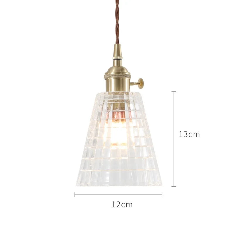 AeroNord LumiSphere Pendant Lamp – Nordic Japan Style Glass Pendant