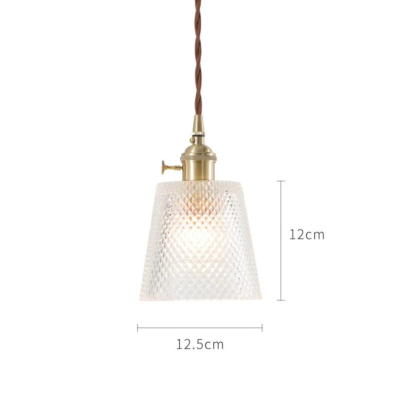 AeroNord LumiSphere Pendant Lamp – Nordic Japan Style Glass Pendant