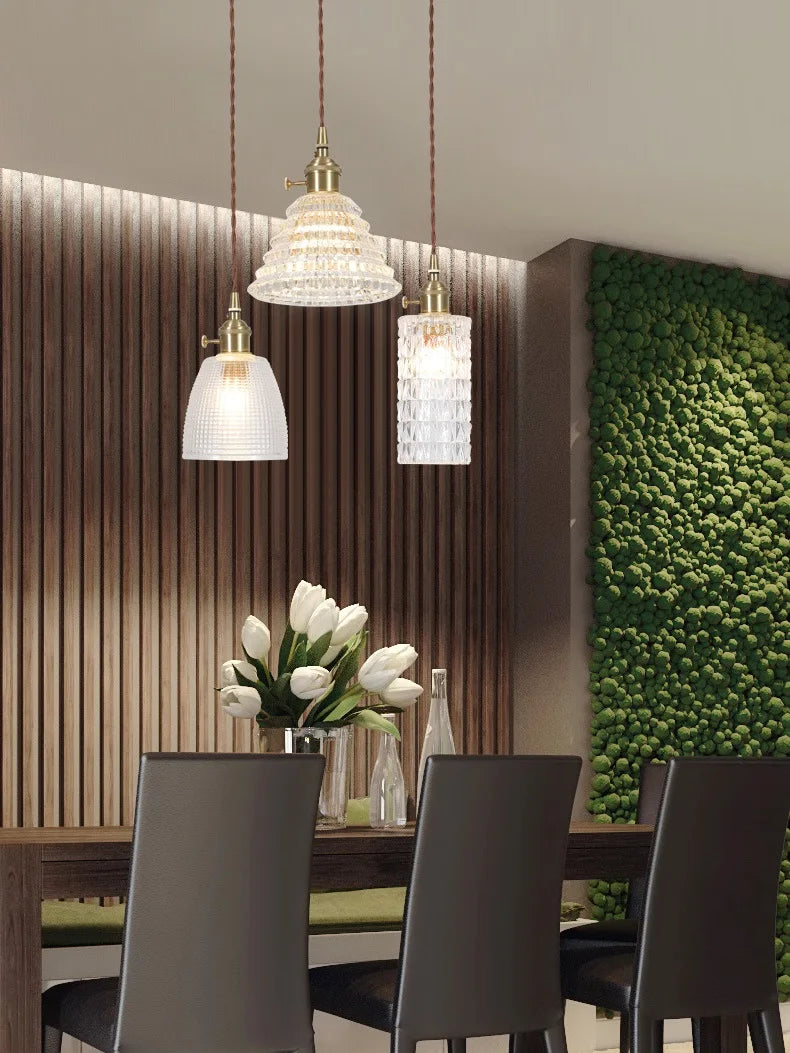 AeroNord LumiSphere Pendant Lamp – Nordic Japan Style Glass Pendant