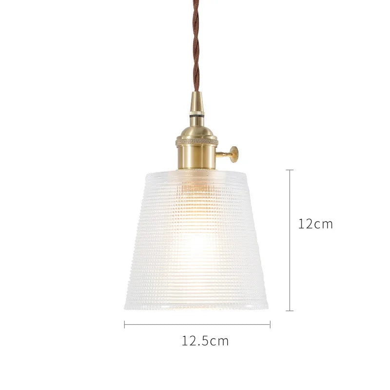 AeroNord LumiSphere Pendant Lamp – Nordic Japan Style Glass Pendant