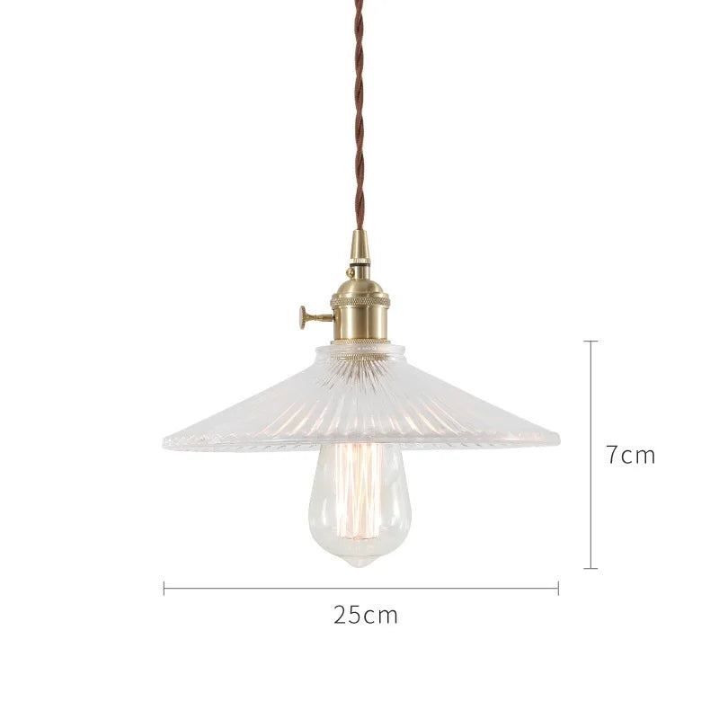 AeroNord LumiSphere Pendant Lamp – Nordic Japan Style Glass Pendant