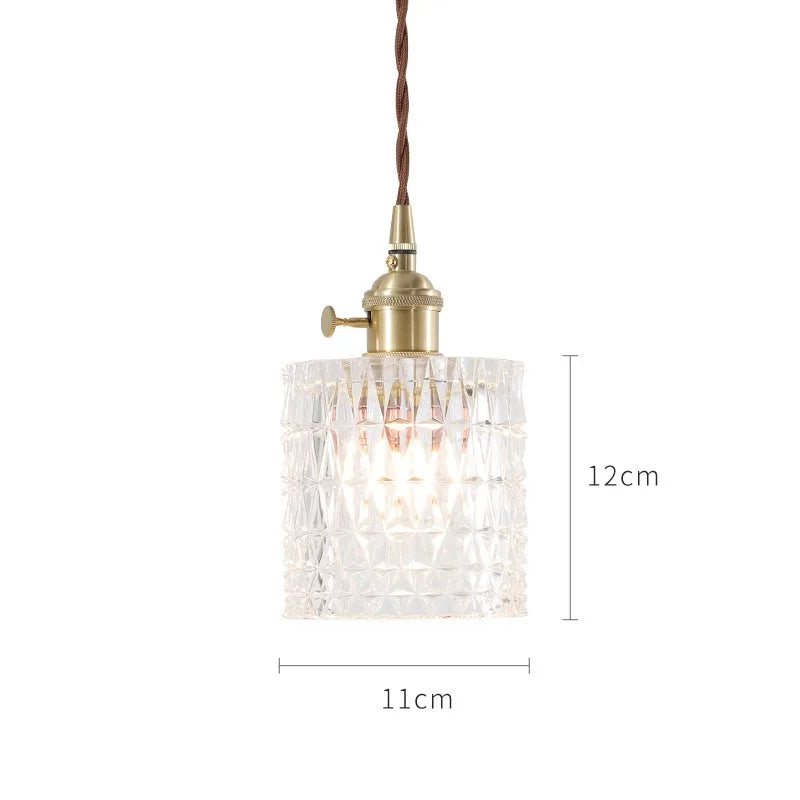 AeroNord LumiSphere Pendant Lamp – Nordic Japan Style Glass Pendant