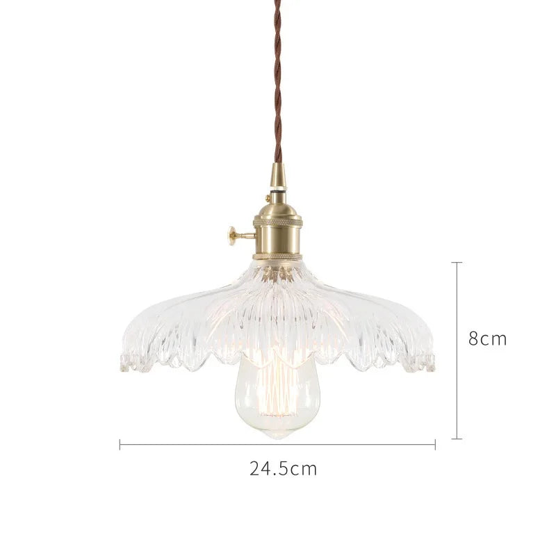 AeroNord LumiSphere Pendant Lamp – Nordic Japan Style Glass Pendant