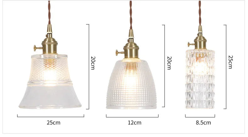 AeroNord LumiSphere Pendant Lamp – Nordic Japan Style Glass Pendant