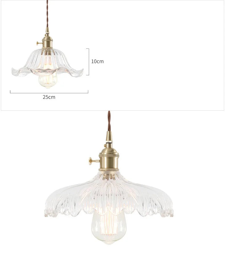 AeroNord LumiSphere Pendant Lamp – Nordic Japan Style Glass Pendant
