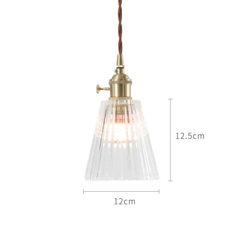 AeroNord LumiSphere Pendant Lamp – Nordic Japan Style Glass Pendant