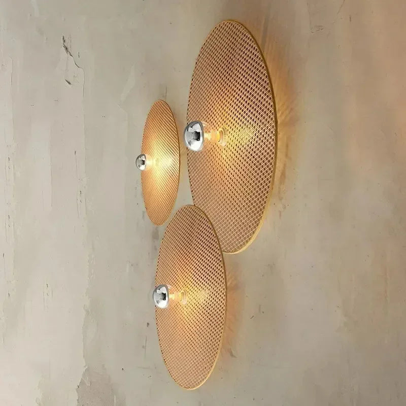 RattanHikari Handmade Japanese Bamboo Wall Lamp