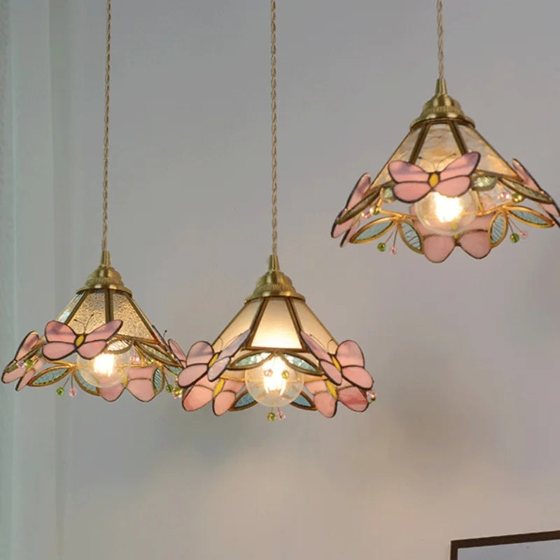 AuroraGlass Nordic LED Hanging Lamp