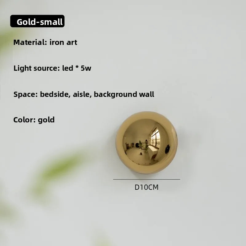 ChromeMush Bauhaus Designer Wall Lamp