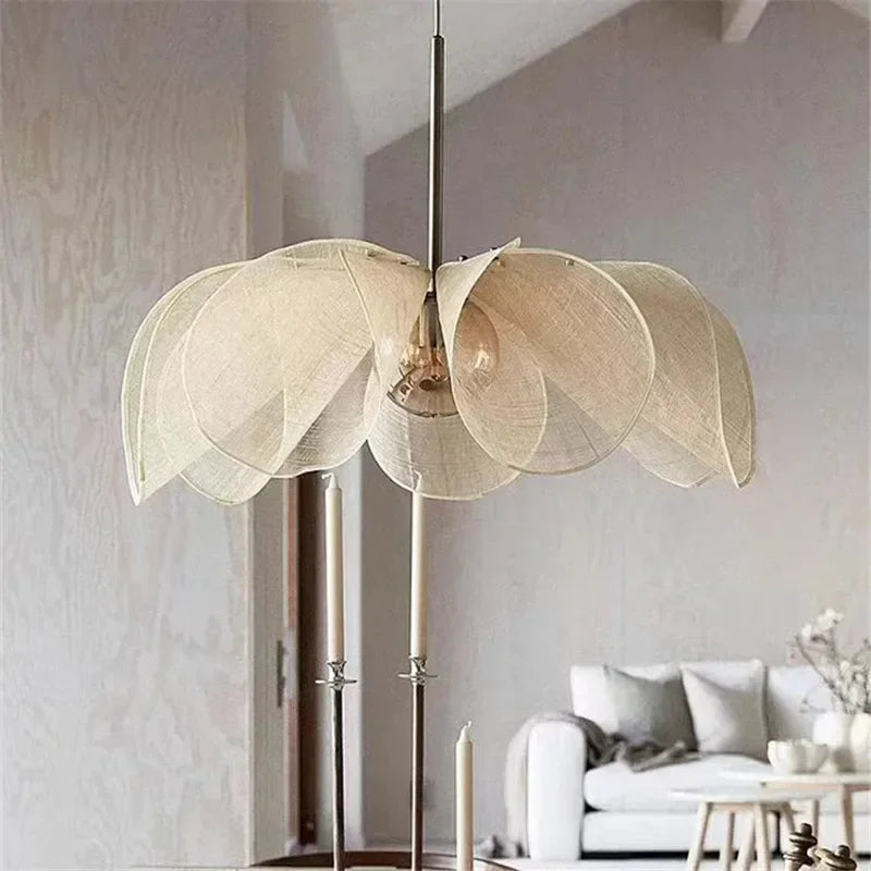 SabiFlora Wabi-Sabi Fabric Pendant Lamp