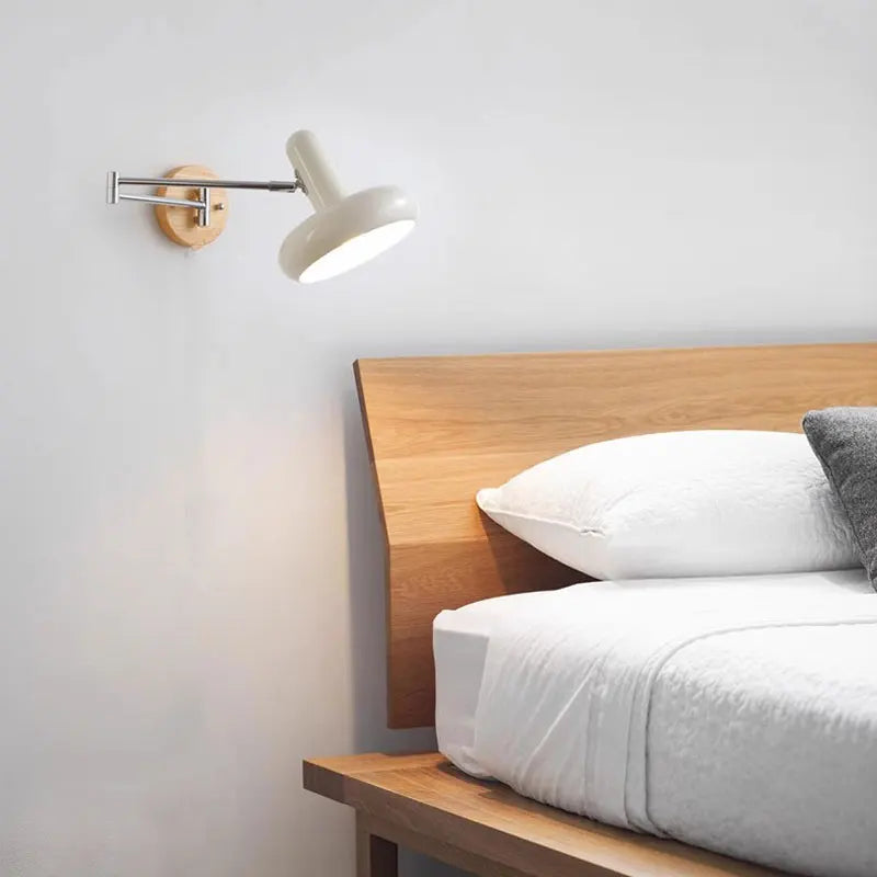 WindRocker FlexArm Wall Lamp – Vintage Telescopic Reading Lamp