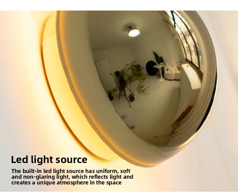 ChromeMush Bauhaus Designer Wall Lamp