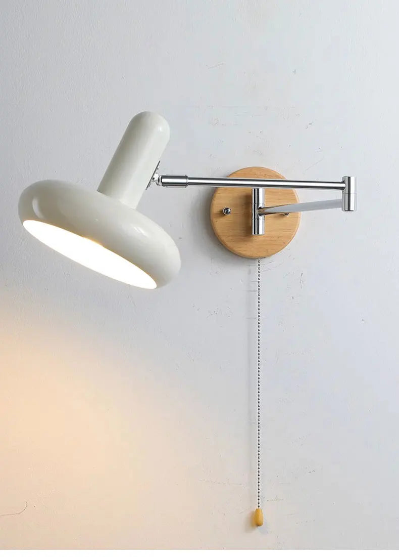 WindRocker FlexArm Wall Lamp – Vintage Telescopic Reading Lamp