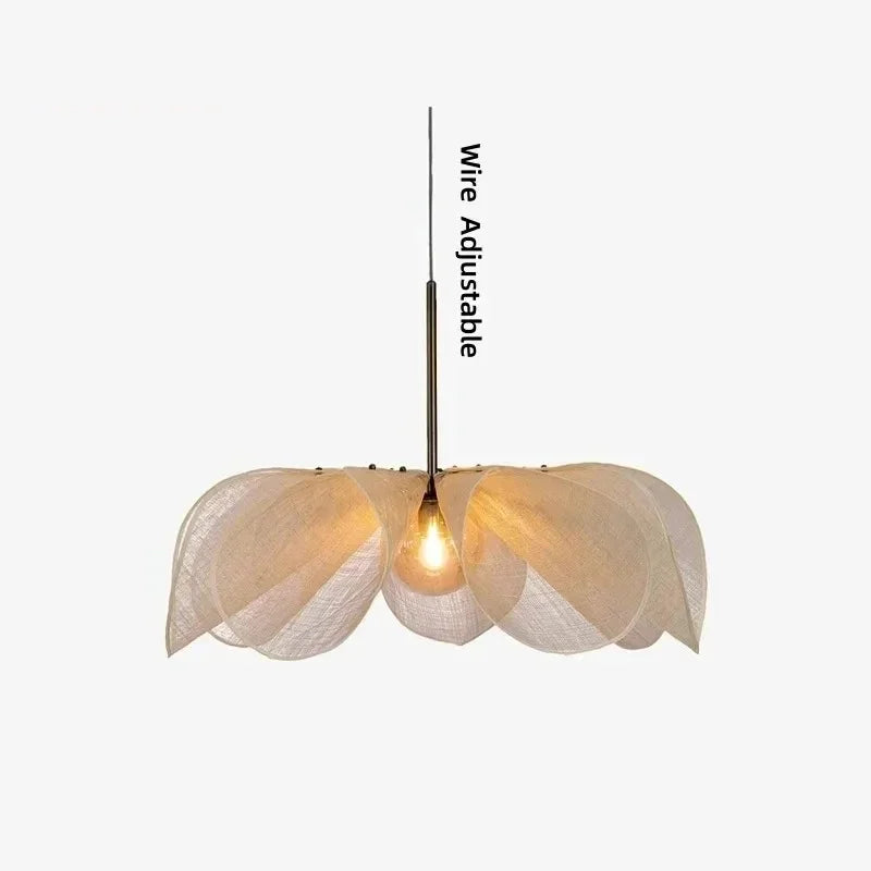 SabiFlora Wabi-Sabi Fabric Pendant Lamp