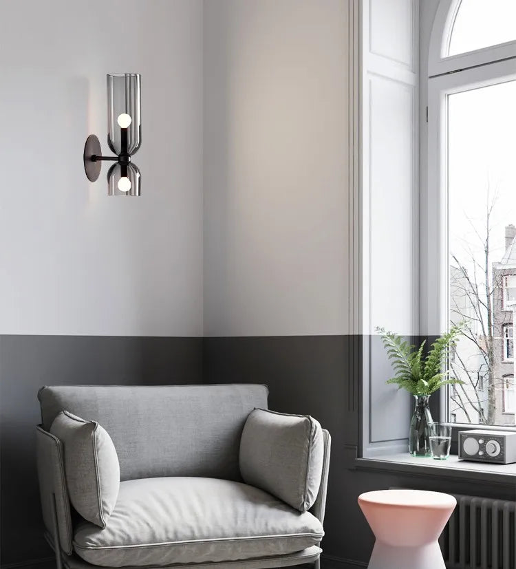 AuroraNord Luxury Glass Wall Lamp