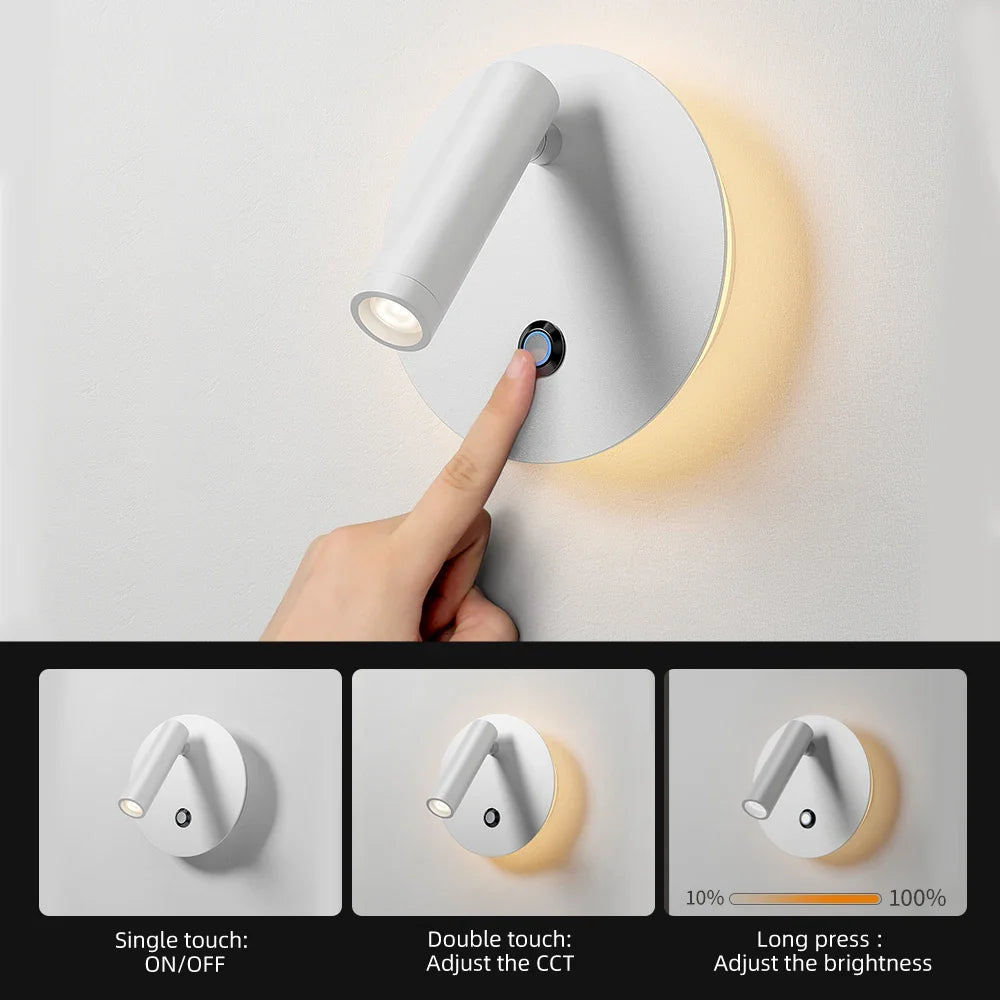 Aisilan TouchGlow LED Wall Lamp
