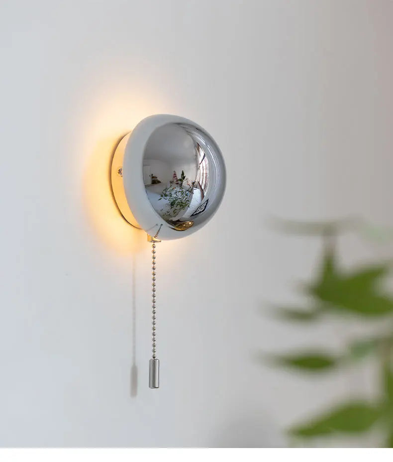 ChromeMush Bauhaus Designer Wall Lamp