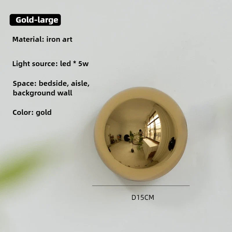 ChromeMush Bauhaus Designer Wall Lamp
