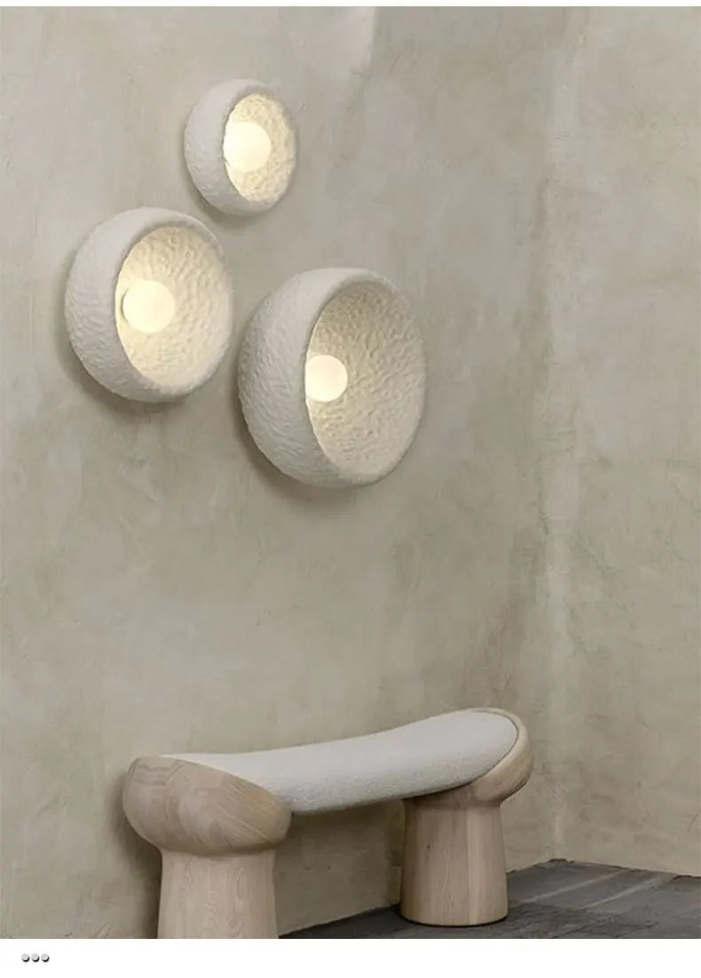 SabiGlow Retro Wabi-Sabi LED Wall Lamp
