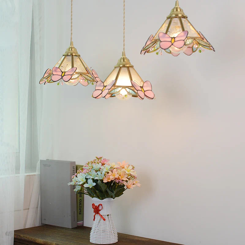 AuroraGlass Nordic LED Hanging Lamp