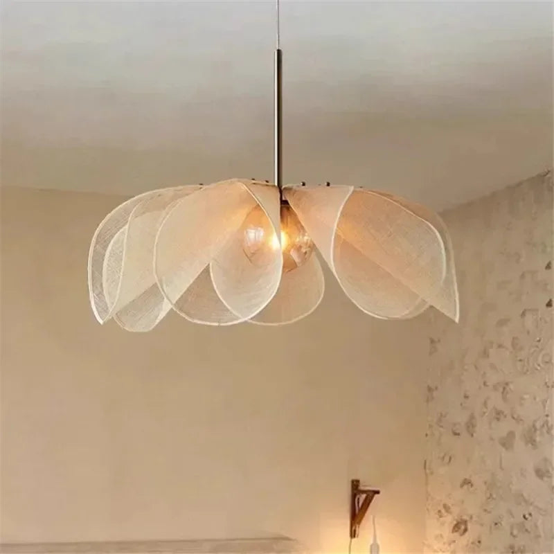 SabiFlora Wabi-Sabi Fabric Pendant Lamp