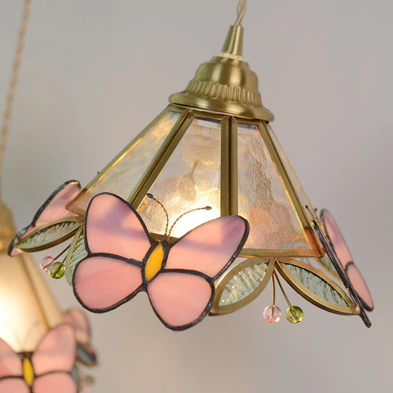 AuroraGlass Nordic LED Hanging Lamp