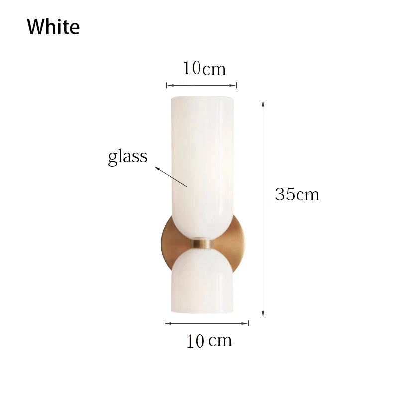 AuroraNord Luxury Glass Wall Lamp