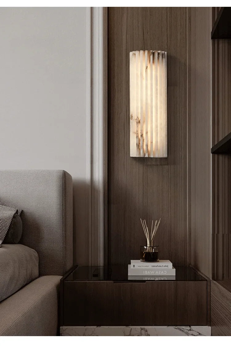 MarbellaLuce Modern Marble Wall Lamp