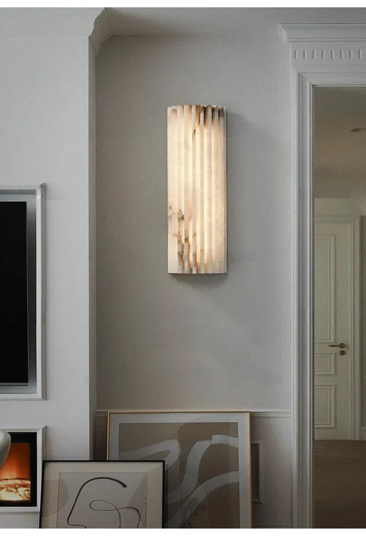 MarbellaLuce Modern Marble Wall Lamp