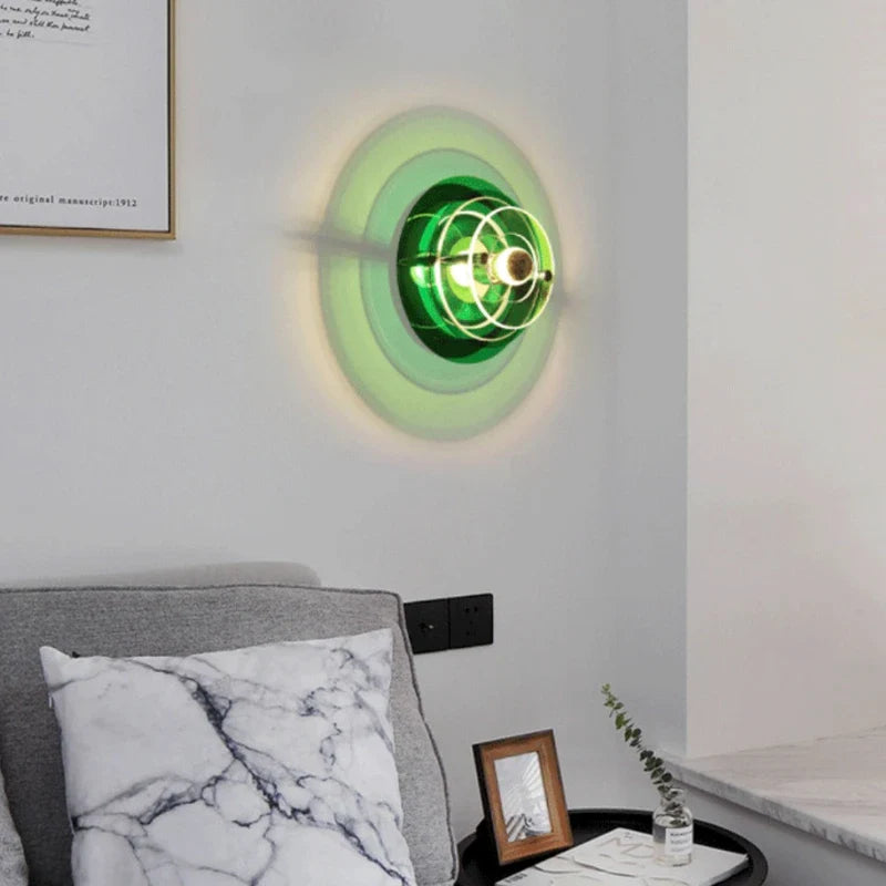 LunaBau Nordic Bauhaus UFO Wall Lamp