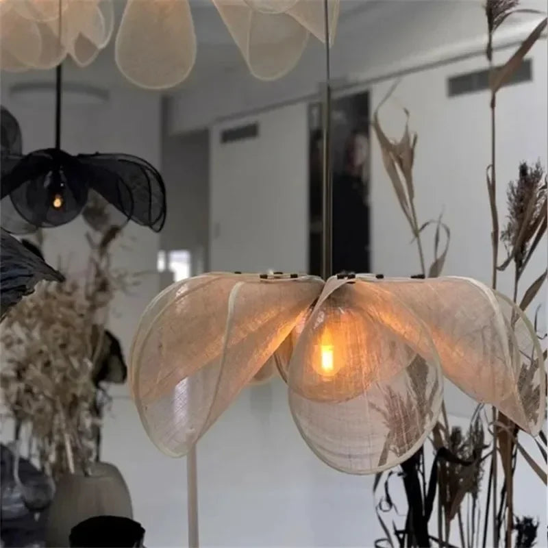 SabiFlora Wabi-Sabi Fabric Pendant Lamp