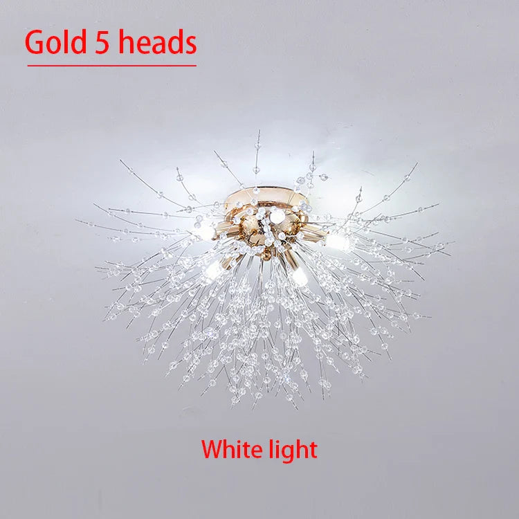 Dandeluxe Dandelion Crystal Ceiling Lamp