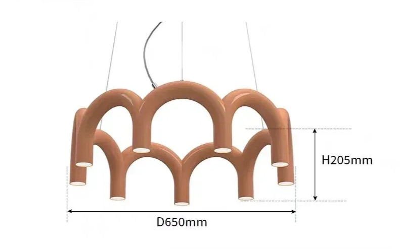 LumaArc U-Shape Design Ceiling Lamp