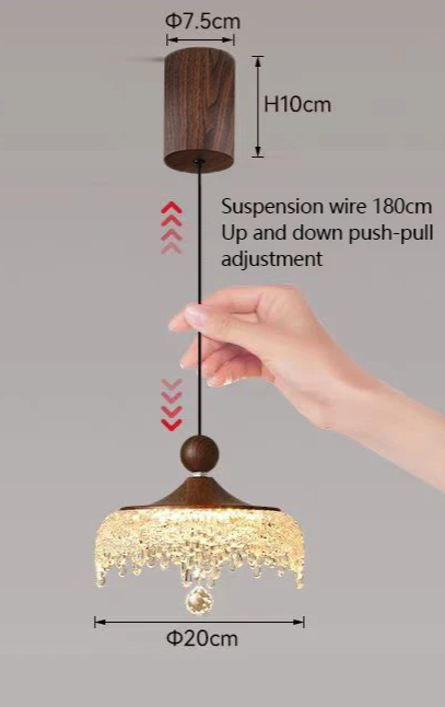 WalnoDrop Water Drop Pendant Lamp